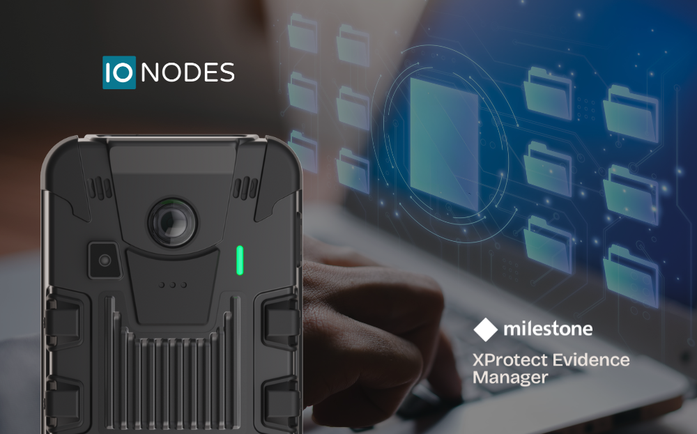 PERCEPT Body Camera is Now Integrated with Milestone XProtect Evidence Manager